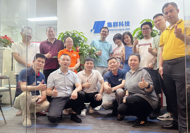 龙翔企业探访集群公司,了解业务
